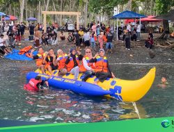 Pantai Uempamaja Jadi Destinasi Favorit Libur Akhir Pekan di Tojo Una-Una