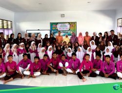 Mahasiswa KKN Tematik II UNG Gelar Sosialisasi Anti Narkoba dan Stunting di SMPN 4 Satap Bongomeme